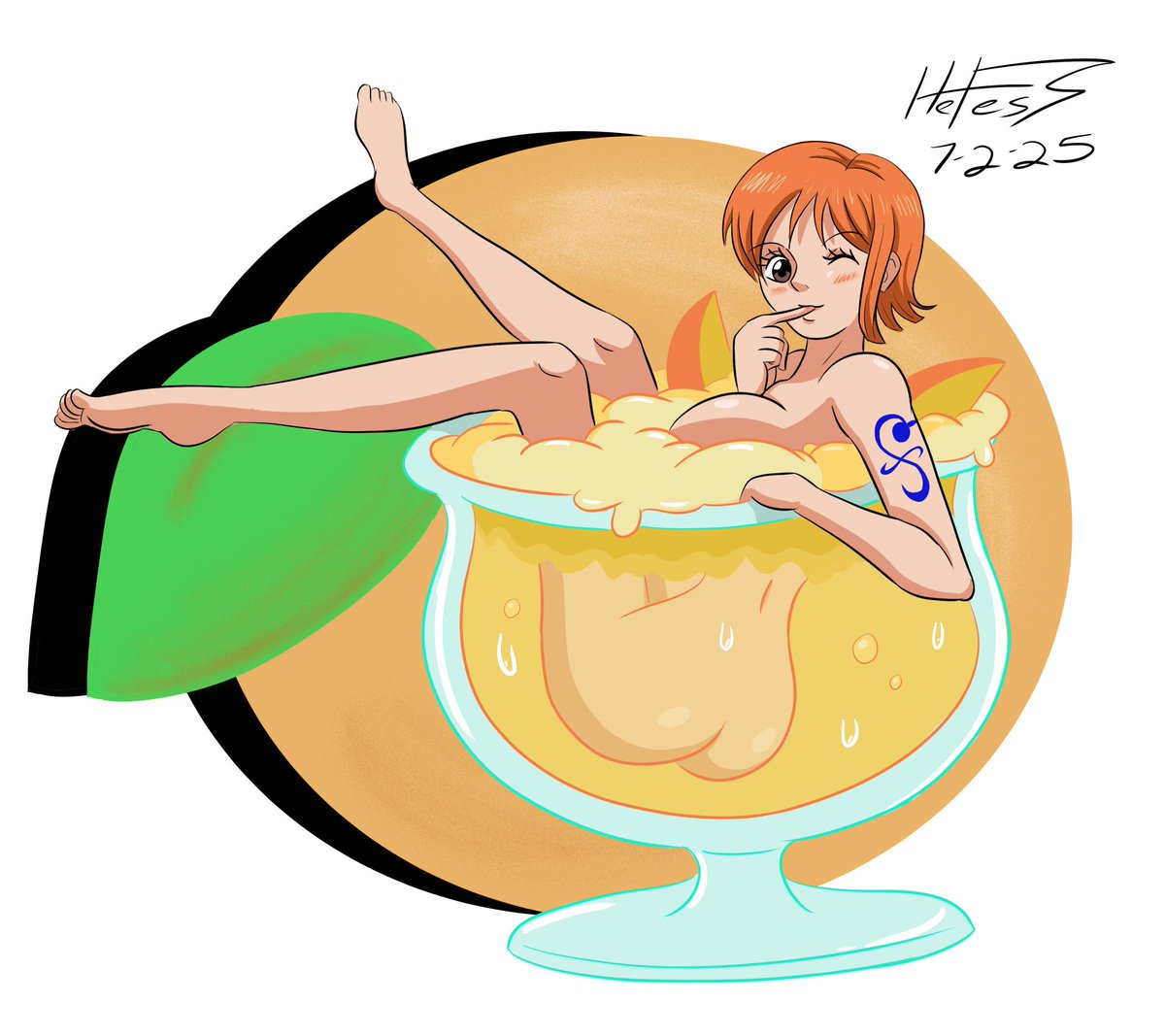 Happy Birthday, #Nami! Treasure every moment while staying curvy and preventing scurvy ;D
#ナミ誕生祭2025 #ONEPIECE