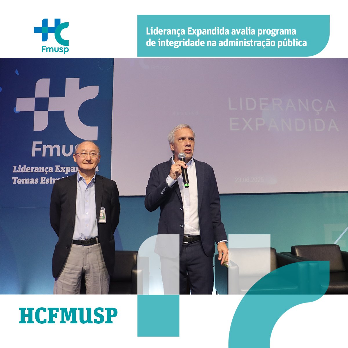 Integridade na administração pública autárquica, atuação da Ouvidoria Geral, cooperação entre  corpo clínico e gestão foram alguns dos principais temas analisados pela Reunião de Liderança Expandida do Complexo HCFMUSP. Saiba mais: x.gd/SNsxK.