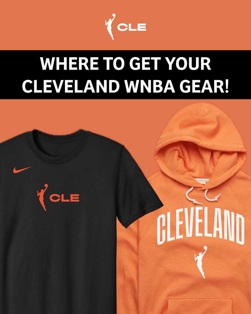 CavsTeamShop's tweet image. Your guide to shopping @clevelandwnba official merch 🏀✨
Also available online!
🔗cavaliersteamshop.com/wnba