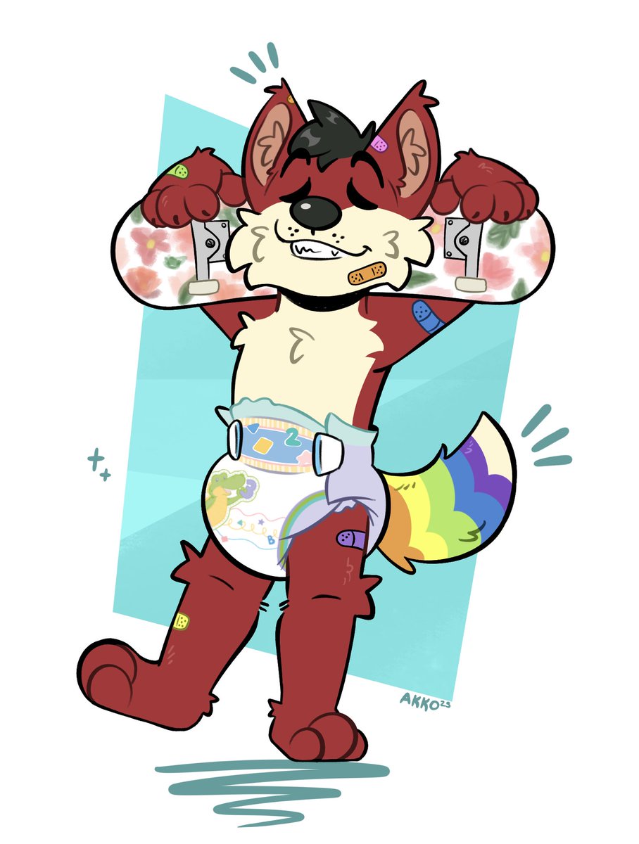 The coolest puppy in the kindergarten ✨✨

Commission for <a href="/theDavieofX/">Davie X</a>