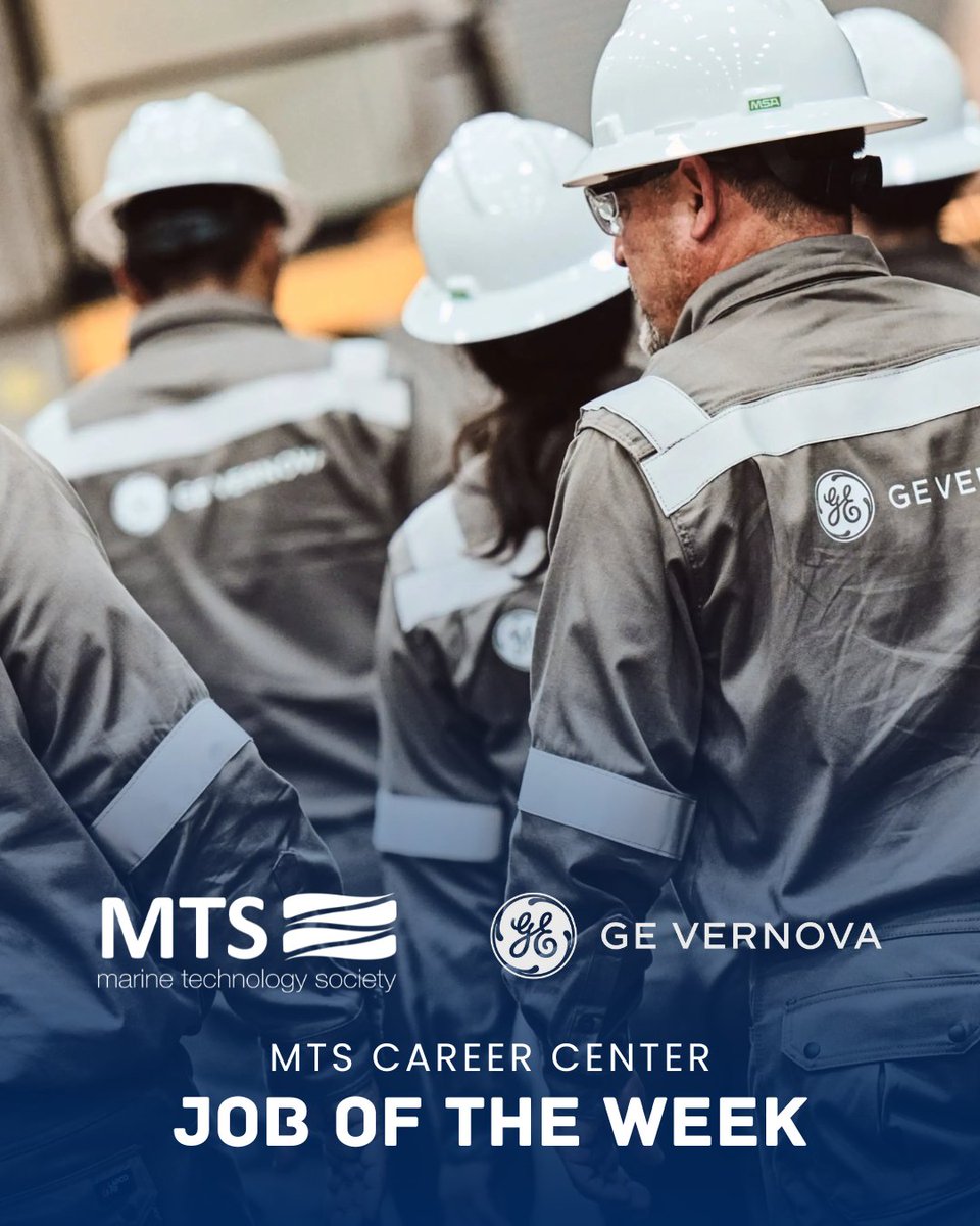 Marine Technology Society (@mtsociety) on Twitter photo πΌ MTS Career Center Job of the Week πΌ
GE Vernova is looking for a Senior Project Engineering Manager π
π Location: Berlin, Germany
π Learn More & Apply: hubs.ly/Q03vJ7b40
#JobOpening #EngineeringJob #RenewableEnergy #Engineering #EnergySolutions πΌ MTS Career Center Job of the Week πΌ
GE Vernova is looking for a Senior Project Engineering Manager π
π Location: Berlin, Germany
π Learn More & Apply: hubs.ly/Q03vJ7b40
#JobOpening #EngineeringJob #RenewableEnergy #Engineering #EnergySolutions
