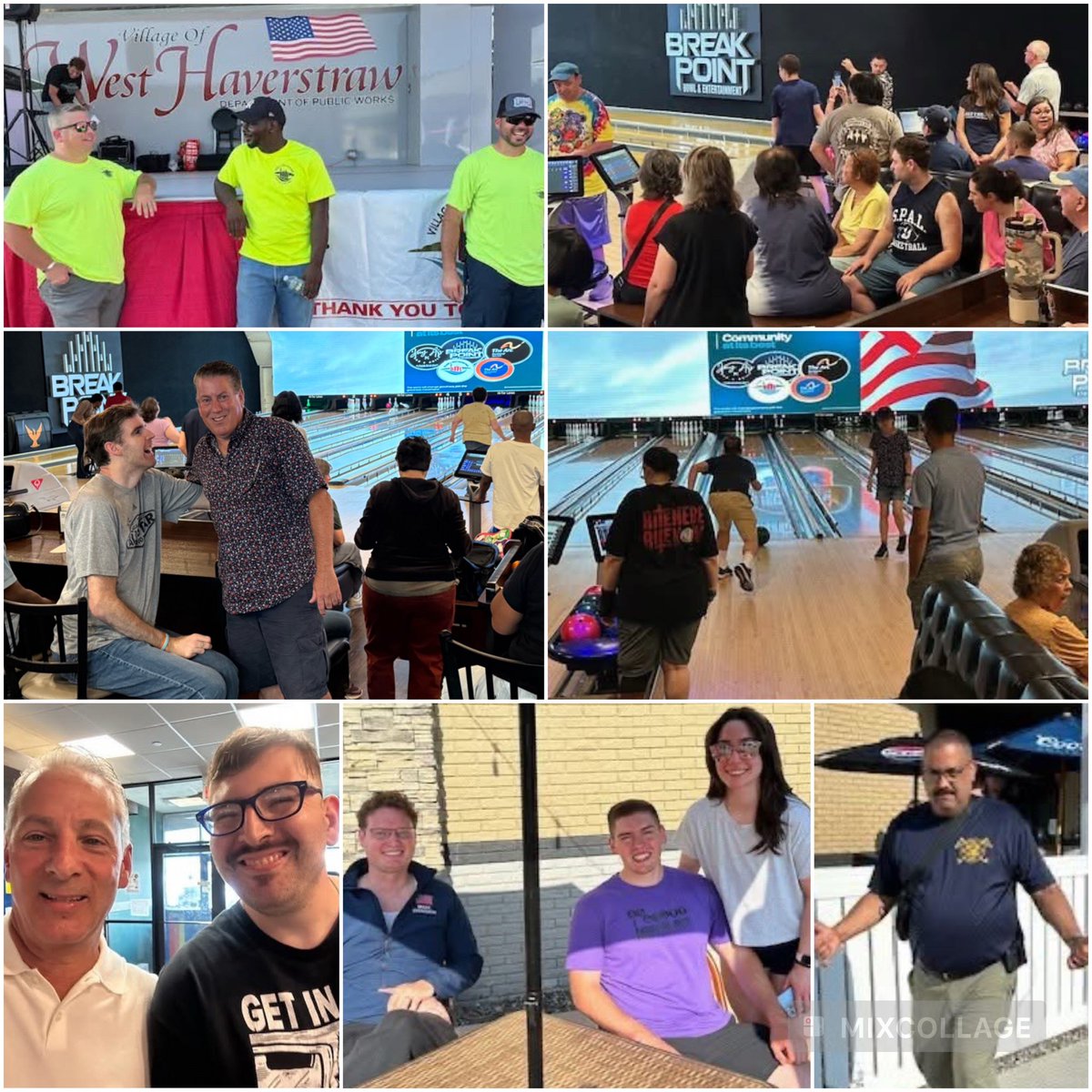 MarkSvensson's tweet image. Fantastic time supporting the Individuals with Developmental Disabilities Bowling Tournament & Barbecue, hosted by Break Point Bowl & Entertainment, in partnership with our friends from the Village of West Haverstraw. The packed event included participants from The Arc Rockland,…