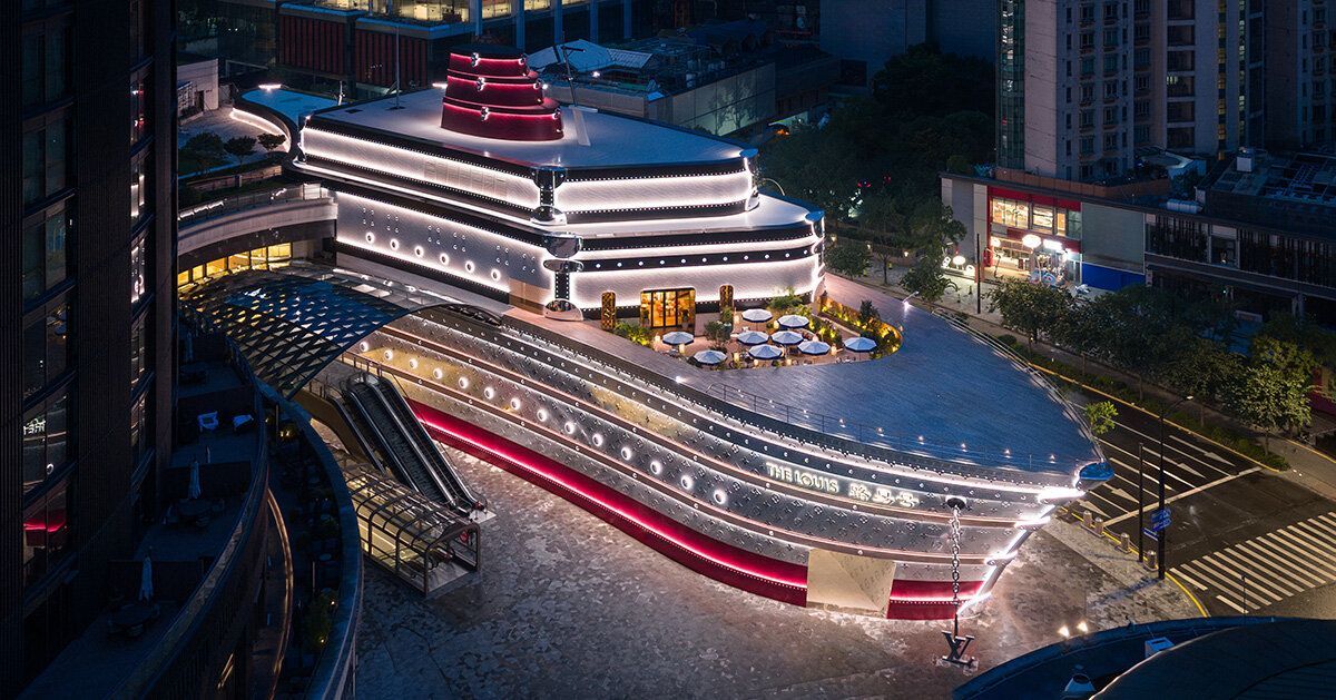 louis vuitton ship brings flagship and OMA-designed exhibition to shanghai buff.ly/4TWYWnl