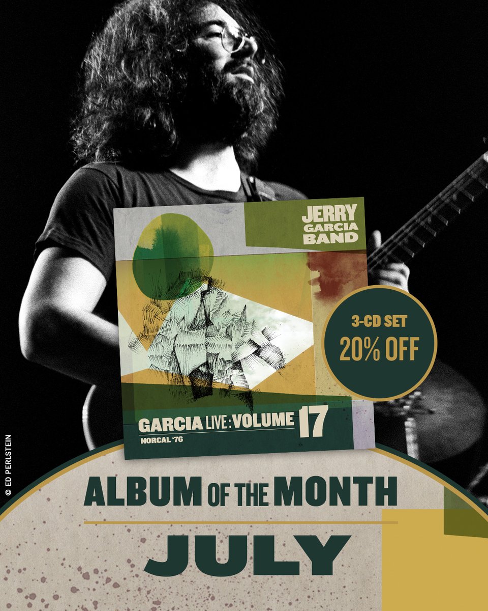 jerrygarcia's tweet image. “Musically this is such a great release. Every selection is really exceptional, every player on point and loose—especially Jerry, of course.” – Stephen G
This fan-favorite features handpicked highlights from three standout Jerry Garcia Band shows during one magical week in…