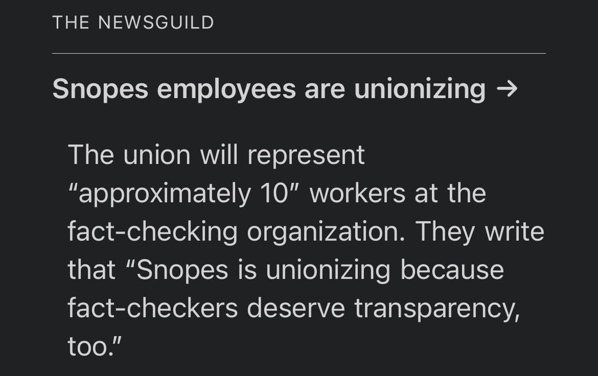 snopes_guild's tweet image. 🔍Thank you to Harvard's @NiemanLab for the newsletter shoutout!