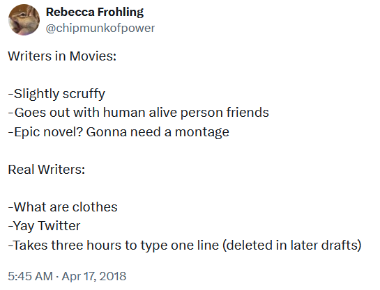 #writerslife