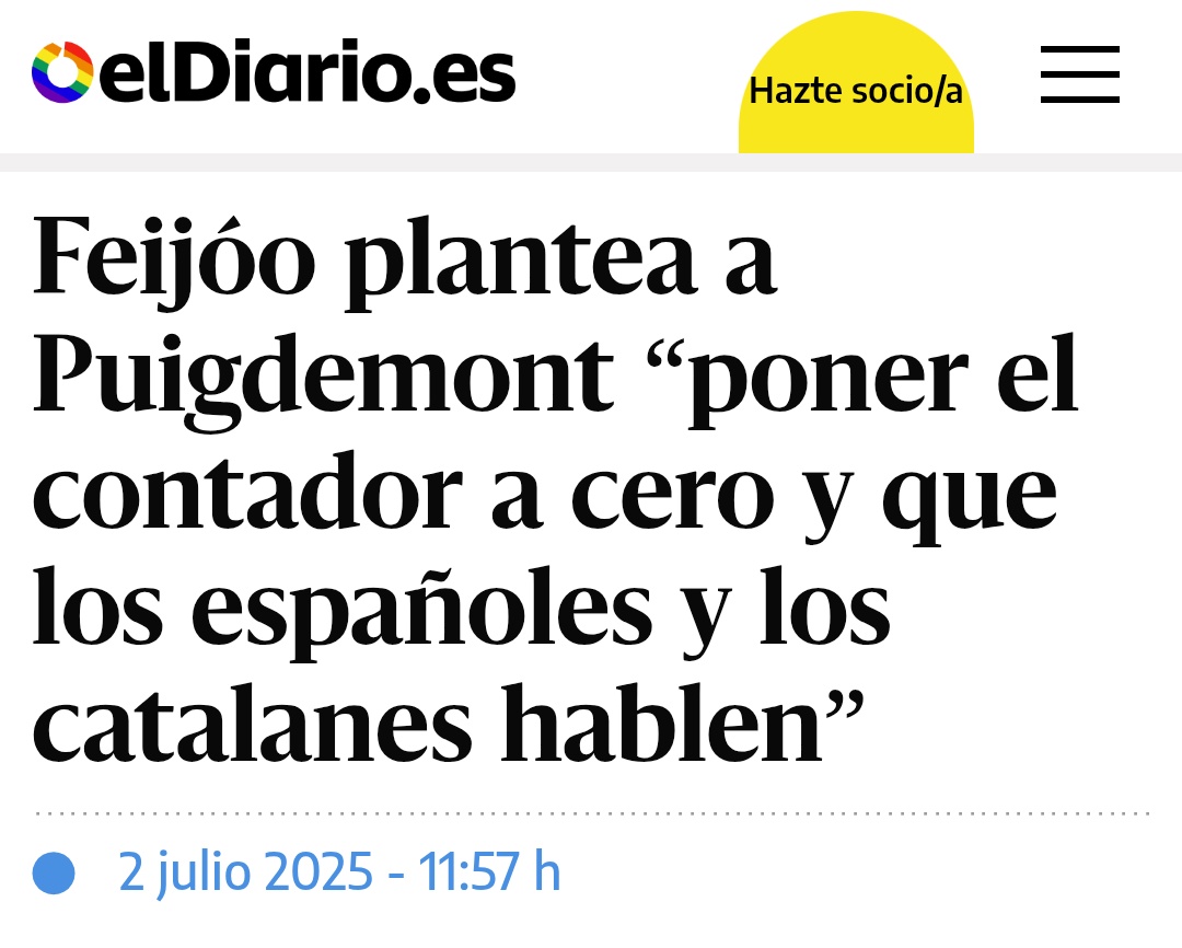 Angry Valencian (@farodevalencia) on Twitter photo Pactos y diálogos pasados entre <a href="/ppopular/">Partido Popular</a> y catalanistas nos han salido caros a los valencianos porque hemos sido -y seguimos siendo- moneda de cambio entre ellos.
<a href="/NunezFeijoo/">Alberto Núñez Feijóo</a> abre la puerta a pactos futuros. Nosotros decimos NO a diálogos y cesiones a golpistas anexionistas. Pactos y diálogos pasados entre <a href="/ppopular/">Partido Popular</a> y catalanistas nos han salido caros a los valencianos porque hemos sido -y seguimos siendo- moneda de cambio entre ellos.
<a href="/NunezFeijoo/">Alberto Núñez Feijóo</a> abre la puerta a pactos futuros. Nosotros decimos NO a diálogos y cesiones a golpistas anexionistas.