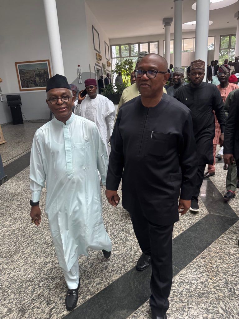 INVESTOR on X: "El-Rufai and Peter Obi at the unveiling of the ADC as the coalition party. https://t.co/KnxssPLVUO" / X
