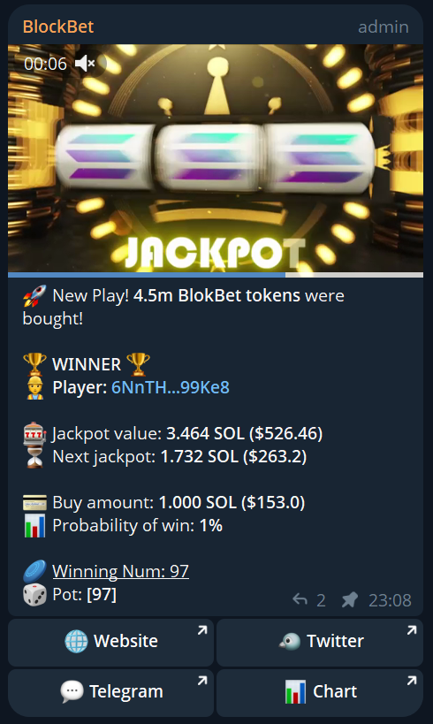 The winnings are not stopping! Another good win! Congrats 🙌🥇🏆
$BB