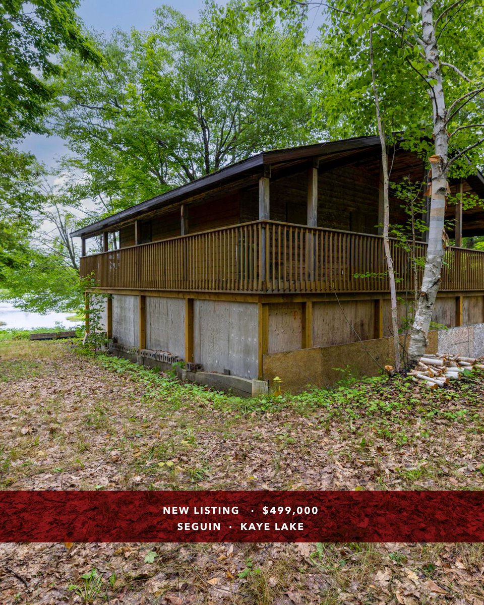 clarkemuskoka's tweet image. NEW WATERFRONT LISTING on Kaye Lake
173 HIGHWAY 612, SEGUIN
$499,000

Waterfront on Kaye Lake
🌊 1,050'F
☀️ South
🌲15.86 AC
📏 912 sq ft

📞 CALL: 705-765-1820

VIEW LISTING HERE:
mymuskokacottages.com/listings/173-h…
.
.
.

#NewListing #JustListed #Sequin #KayeLake #LakeLife #CottageCountry