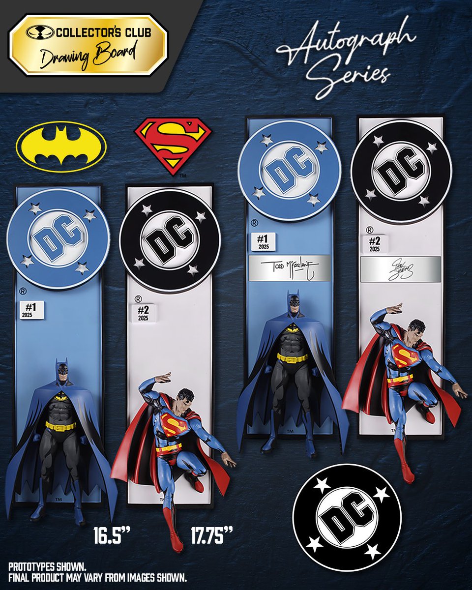 McFarlane Toys (@mcfarlanetoys) on Twitter photo UPDATE: Collector's Club Drawing Board Comic Book Corner Box Wall Art Collectibles
The tariff situation caused a shipping delay with these items. We will be shipping out later this month. Thank you to all the backers who supported this project.
Watch for our next project launch! UPDATE: Collector's Club Drawing Board Comic Book Corner Box Wall Art Collectibles
The tariff situation caused a shipping delay with these items. We will be shipping out later this month. Thank you to all the backers who supported this project.
Watch for our next project launch!
