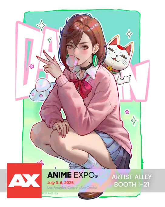 See you at AX! 💖✨ 