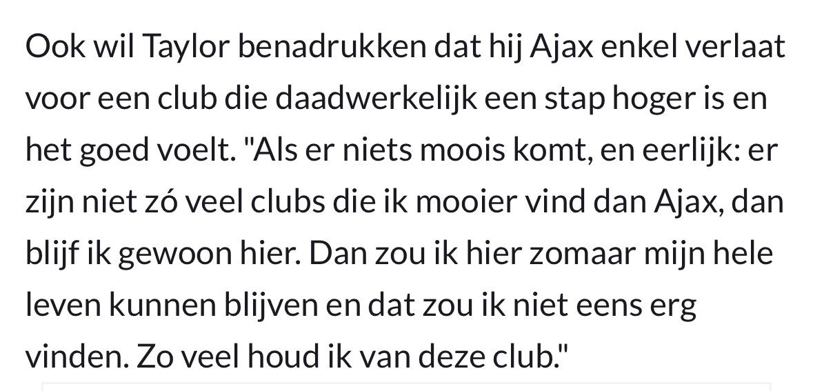Kan het eigenlijk toch niet echt geloven een club als Porto.. Maar denk dat Farioli dan enorm mee speelt in zijn keuze.