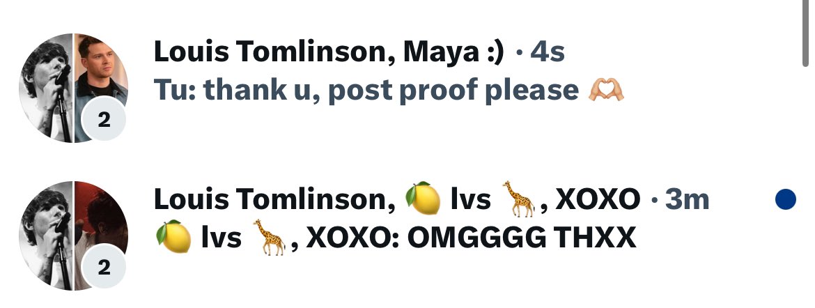 already gave 2 lou dms, but if the acc reaches 30 followers ill give other 2✌🏻