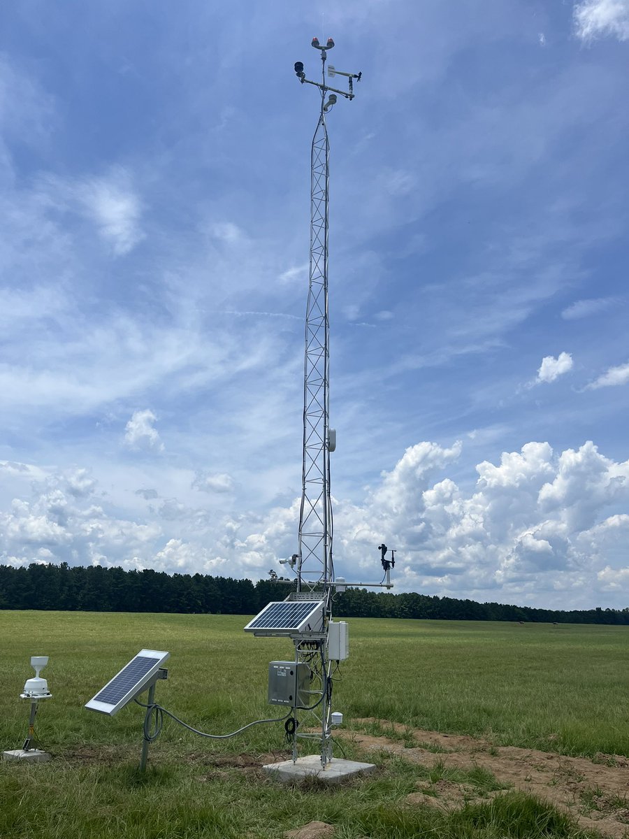 Site #15 is online located in Jonesboro, LA, ran into a few issues with our barometer and soil sensor so we will need to do maintenance soon to fix the problems. <a href="/NWSShreveport/">NWS Shreveport</a> #wxtwitter #lawx