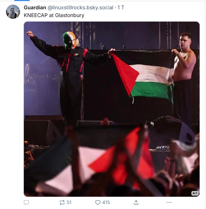 Dystopian Expectations (@dystopianexp) on Twitter photo Glastonbury: Amnesty UK, Kneecap etc
<a href="/MENA_WATCH/">Mena-Watch</a> <a href="/M_Schaub/">Markus Schaub 🎗️</a> <a href="/Gurdur/">Tim Skellett</a> <a href="/HeikoHeinisch/">Heiko Heinisch 🗽</a> <a href="/MollersPaul/">Paul Möllers</a> Glastonbury: Amnesty UK, Kneecap etc
<a href="/MENA_WATCH/">Mena-Watch</a> <a href="/M_Schaub/">Markus Schaub 🎗️</a> <a href="/Gurdur/">Tim Skellett</a> <a href="/HeikoHeinisch/">Heiko Heinisch 🗽</a> <a href="/MollersPaul/">Paul Möllers</a>
