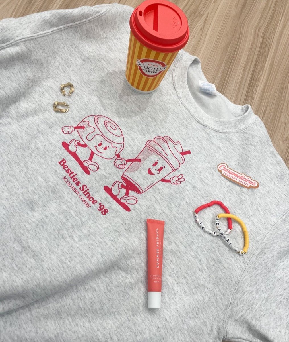 scooterscoffee's tweet image. 🚨new merch drop!🚨
Check out our Back to School collection: bit.ly/4eOkM0N
#scooterscoffee #scootonaround