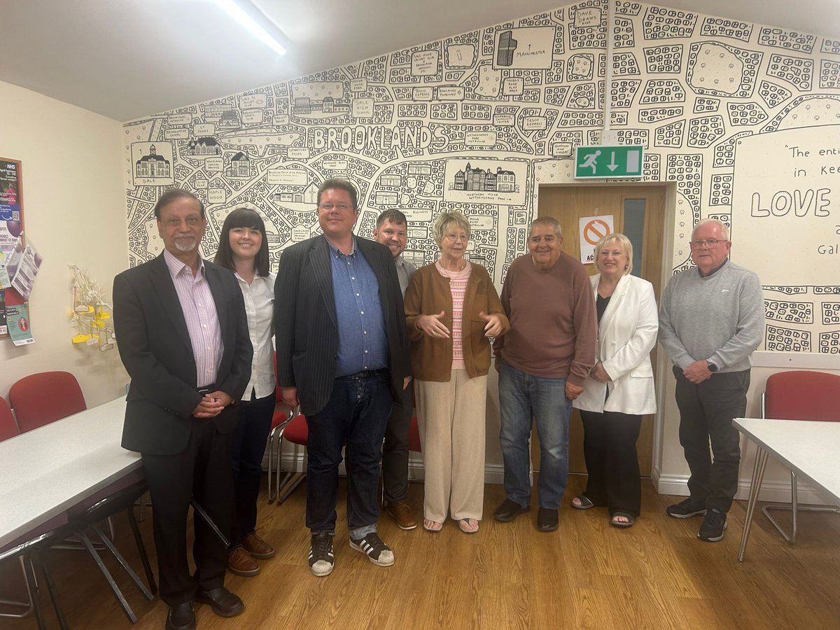 Tonight Brooklands Labour selected cllr Sue Cooley to be our candidate in the local elections in May 2026 and we are absolutely delighted 

#brooklands #Wythenshawe #Manchester #manchesterlabour #localelections #labourparty