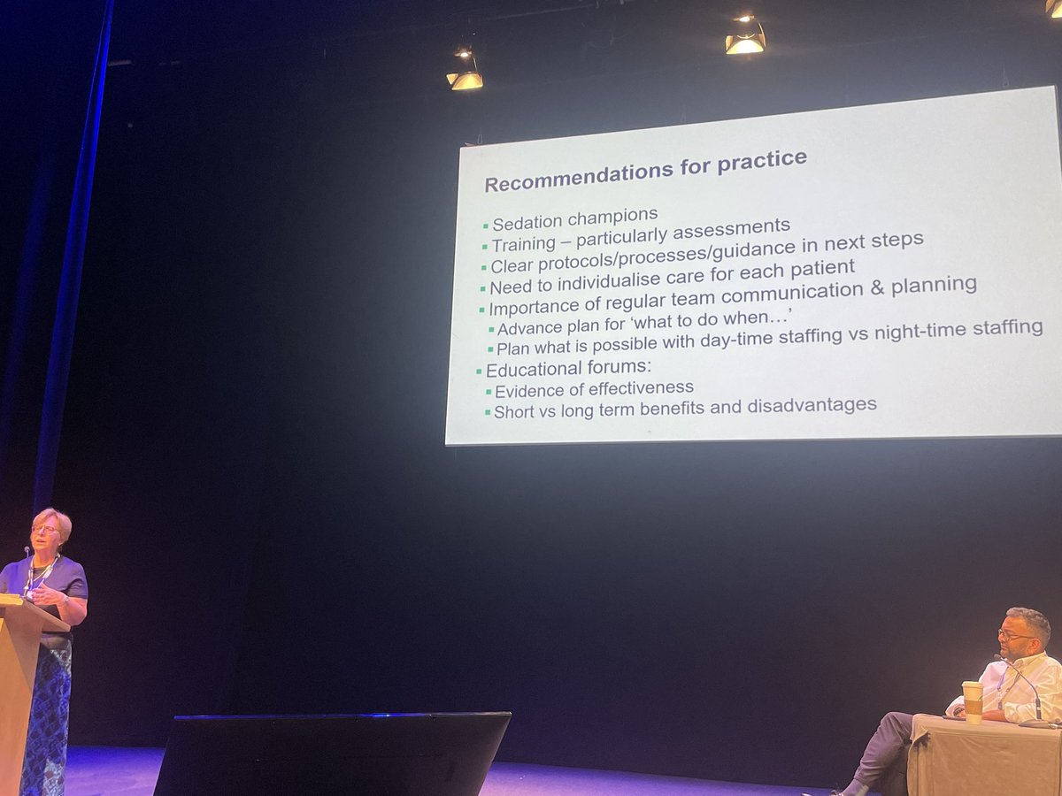 SharonBarker84's tweet image. #SOA25 Sedation & Delirium in ICU
needs cultural change! But the local context, structure, care bundles & behavioural science are key.
Think *Individualised Care *Regular Communication *Advanced Planning - ask the “When do we do when” (Day vs Night) *Team Approach *Daily Goals