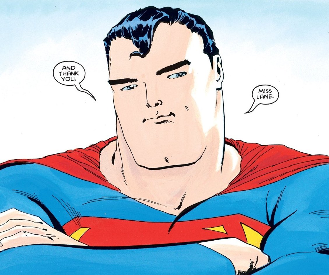 Superman is one of my favorite heroes but this face 🤭