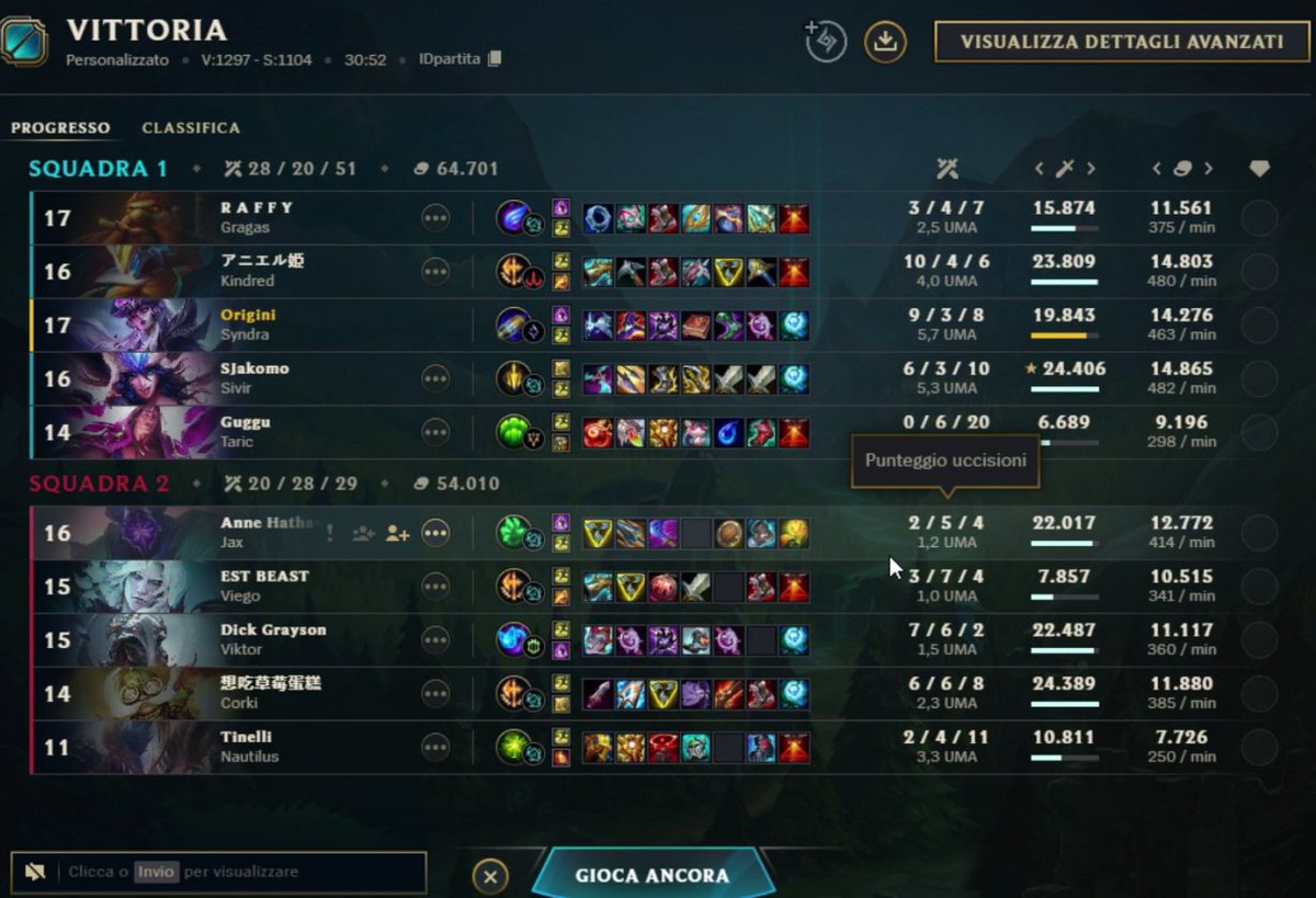 Jakorhs (@jakorhs) on Twitter photo i ended winning my first match in BTL 2 - 1 against <a href="/LaDeaEsports/">Dea Esports</a> GGWP ( big shout out to my teammates👺👌).
Can't wait to face against <a href="/thegullsesports/">The Gulls Esports</a> tomorrow!! i ended winning my first match in BTL 2 - 1 against <a href="/LaDeaEsports/">Dea Esports</a> GGWP ( big shout out to my teammates👺👌).
Can't wait to face against <a href="/thegullsesports/">The Gulls Esports</a> tomorrow!!