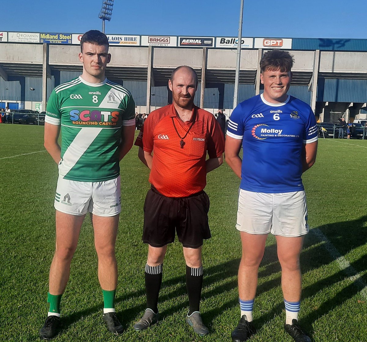Congratulations to Killeshin. 👏🔵⚪️ Laois Shopping Centre: 2025 ACFL Division 3 Winners. 
Commiserations to Mountmellick. 

Result: 
Killeshin: 3-14
Mountmellick : 0-15
