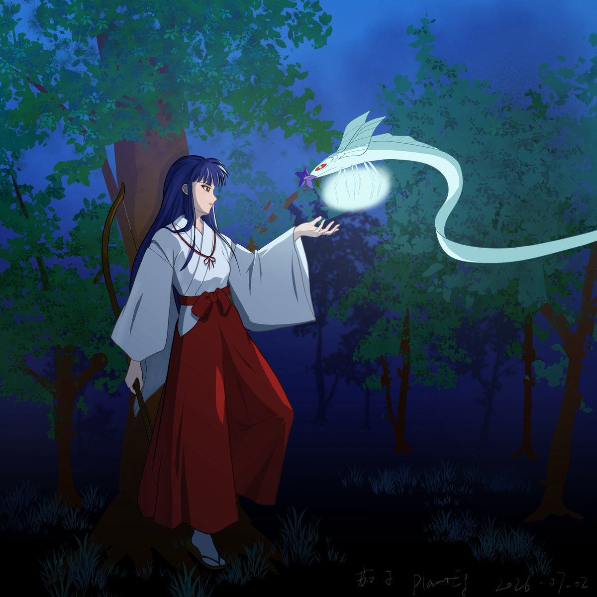 My love to Kikyo Sama. #Kikyo #inuyasha #桔梗