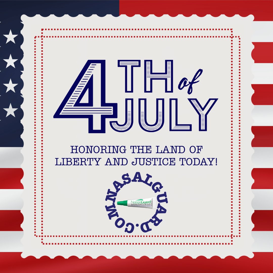 NasalGuard's tweet image. Celebrating freedom and fresh air 📷 Breathe easy this Independence Day by helping shield yourself from airborne particles wherever the day takes you—parades, picnics, or fireworks! 📷

#NasalGuard #4thOfJuly #IndependenceDay #AirborneParticles #OutdoorProtection #BreatheBetter