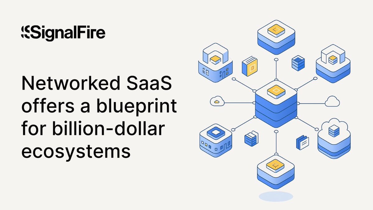 SignalFire's tweet image. The next wave of billion-dollar SaaS companies won’t sell software. They’ll give it away for free.

Why? Because the value isn’t in the license, it’s in owning the entire ecosystem.
#AI #SaaS #VerticalAI #NetworkedSaaS

🧵👇