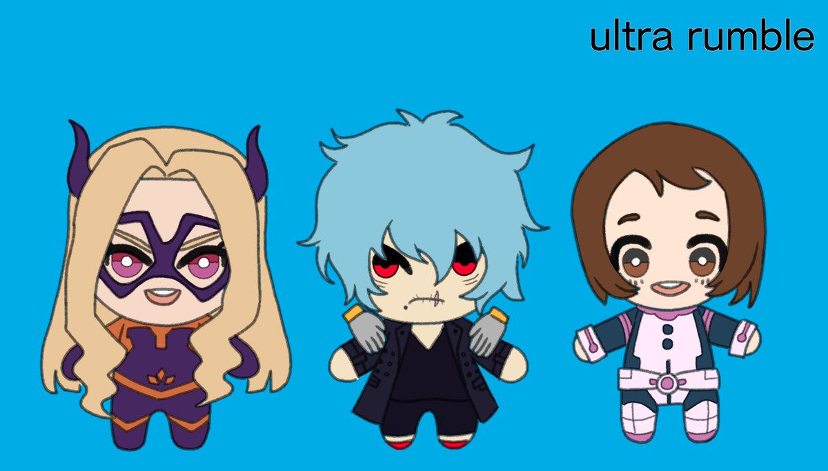 Izzy_saur's tweet image. Weezer
#myheroultrarumble #mhur #shigaraki #mtlady #ochaco