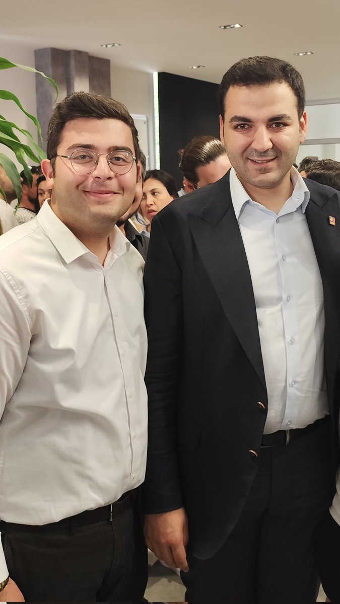 CHP Gençlik Kolları Genel Başkanımız Cem Aydın ile birlikte.
