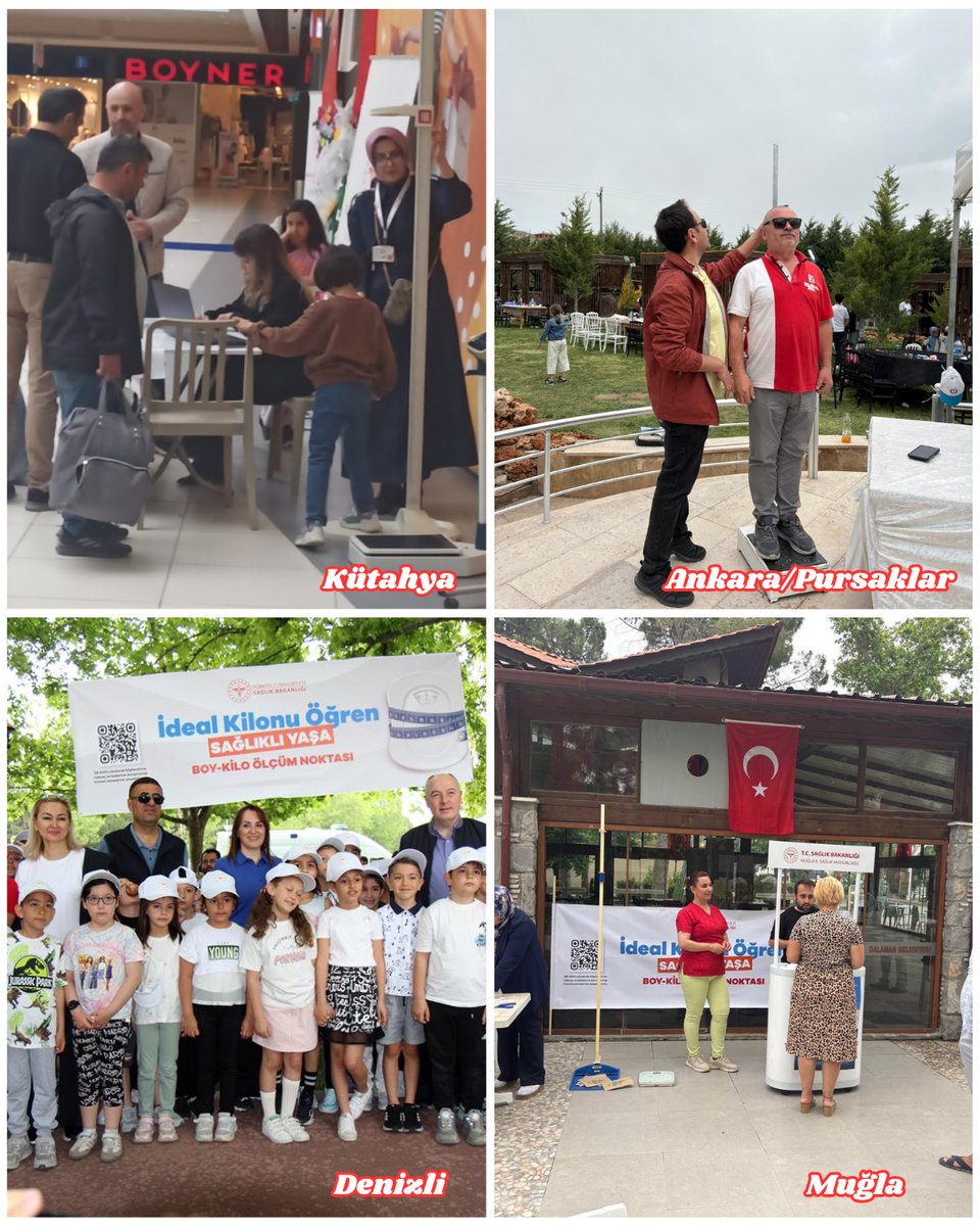 📢 Koruyan, Geliştiren ve Üreten Sağlık Modeli kapsamında

“İdeal Kilonu Öğren, Sağlıklı Yaşa” kampanyası ile 10 Mayıs- 1 Temmuz arasında 6,5 milyon kişinin boy kilo ölçümünü yapıldı.

#SağlıklıTürkiyeYüzyılı 🇹🇷
#BakanKemalMemişoğluile1Yıl
<a href="/drmemisoglu/">Prof. Dr. Kemal Memişoğlu</a>