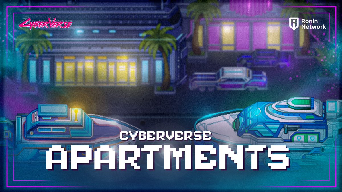 🚨 Apartments Are Live In CyberVerse

CyberVerse Apartments on <a href="/Ronin_Network/">Ronin</a> are now fully integrated in-game!

You can customize them, grind in them, and use them to farm, craft, and earn $CYPX.

Welcome home new owners!