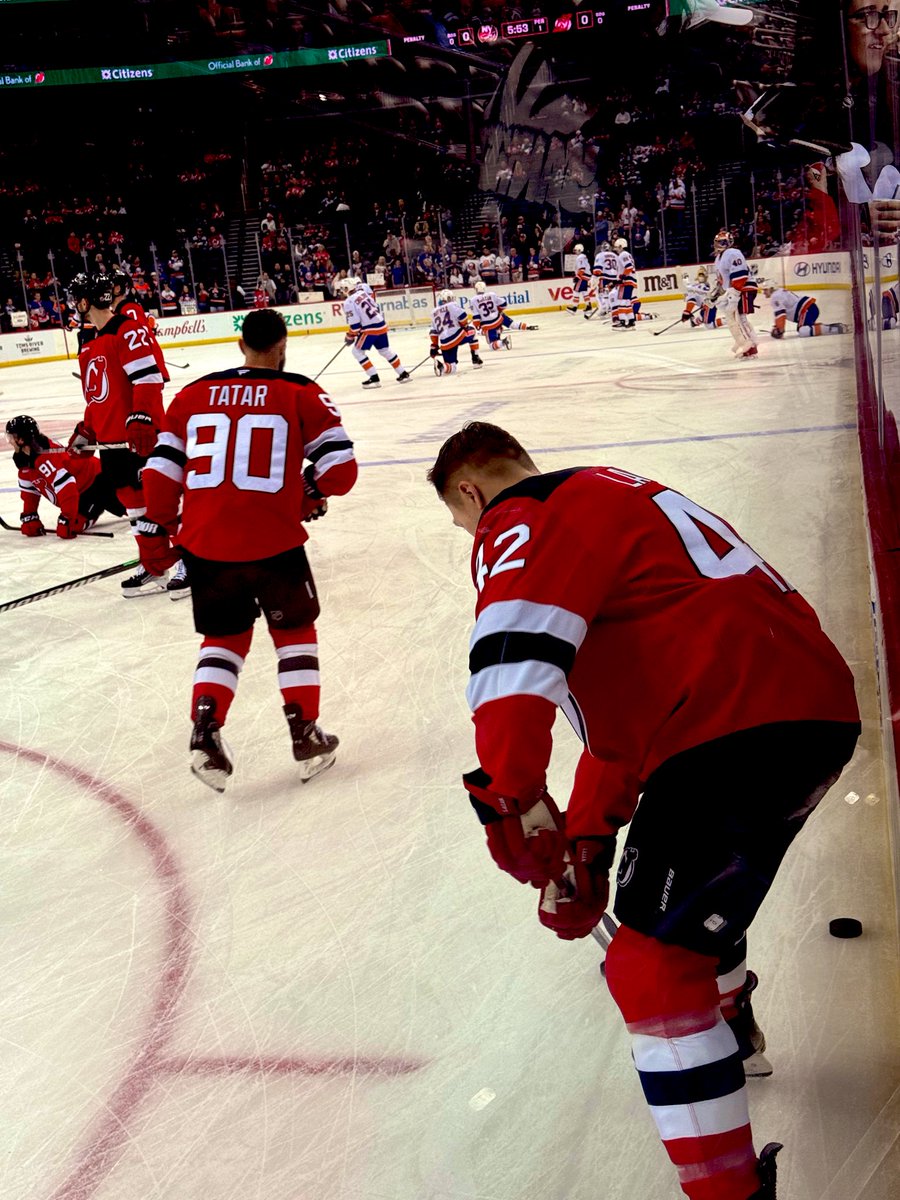 Upset about this one. The one that bought the fun to the team, we were so lucky to have you curtis! Thank you for your time here, enjoy the oilers! Keep being the guy you are❤️ #NJDevils