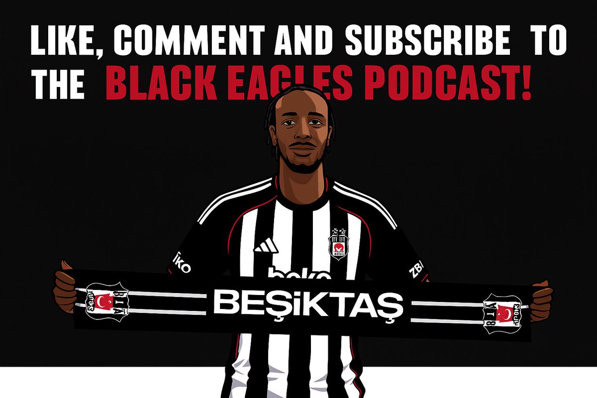 Sevgili Beşiktaşlılar,

Tamamen Beşiktaş’a adanmış İngilizce podcastimiz The Black Eagles Podcast’e abone olmanızı rica ediyoruz!

2018’den bu yana Beşiktaş’ın sesini tüm dünyaya duyuruyoruz. Son bir yıldır ise haftalık programlarımızı YouTube’da canlı yayınlamaya başladık. Bu