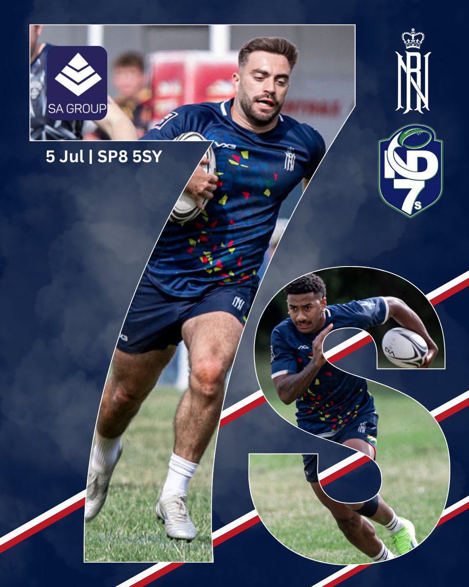 The Mako and Stingrays both take to the field in #Gillingham on Saturday for @northdorset7s.

Early KO for the Mako so you'll need to be up with the larks.

📅 5 Jul
🕐 0900
📍 SP8 5SY
🎟️ Free entry

#GoNavy #NavyFit #NavyRugby #Rugby7s

📷 @callumsanders @cinnabarstudios