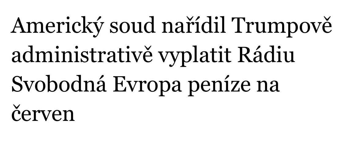 Jan_Jakob's tweet image. Rádio Svobodná Evropa hraje klíčovou roli v šíření nezávislých informací v zemích, kde svoboda tisku neexistuje.

Jsem rád, že americká justice stála na straně svobody slova. V době, kdy se lži šíří rychleji než pravda, jsou taková média důležitější než kdy dřív. 🙏