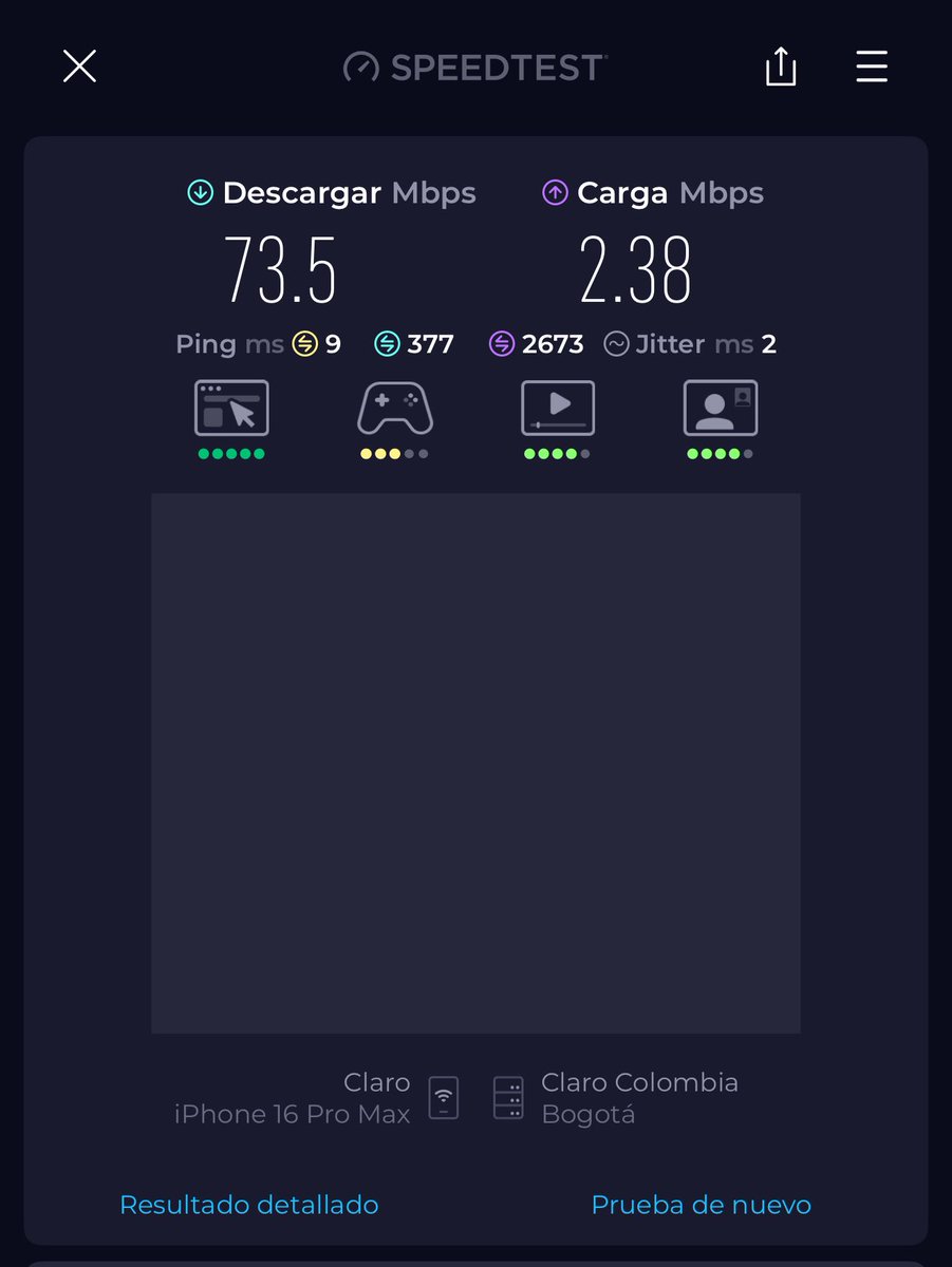 AlvaroJSH's tweet photo. Miren la porquería de internet de la famosa @ClaroColombia @AyudaClaroEc llevo una semana así con esta porquería de internet y no solucionan nada con un internet hogar de 360 MB tanto de subida como de bajada y mire lo que marca la aplica @Speedtest https://t.co/HlaC1mb2Ni