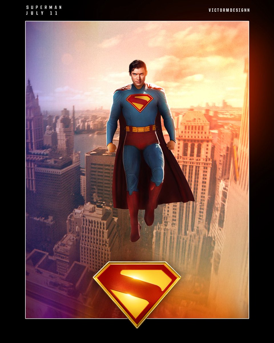 victormdesignn's tweet photo. Look up, it’s Superman! 

#SupermanMovie #davidcorenswet #JamesGunn https://t.co/4ldUWucRRK