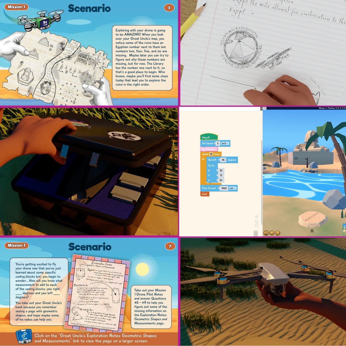 Drone_Legends's tweet image. Our Drone Legends Egypt Expedition is more than a journey, it is a global STEM experience like no other. Students dive into the mysteries of ancient civilizations while mastering modern drone technology, coding, and problem-solving through immersive, hands-on missions.
From…