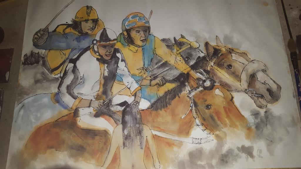 A piece of history..not sure when i painted it.