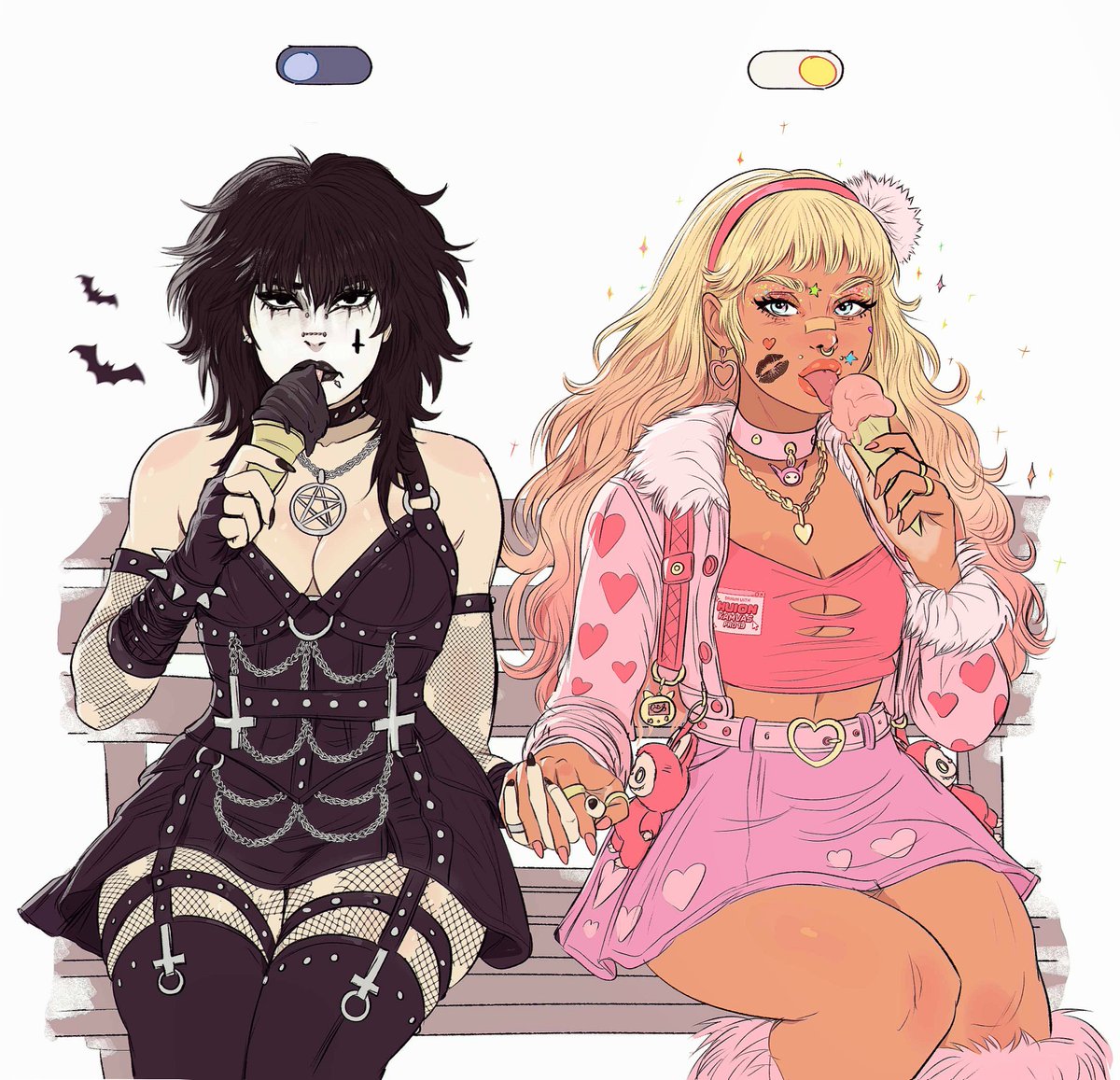 Summer hand holding

(drawn on a Huion Kamvas Pro 19)