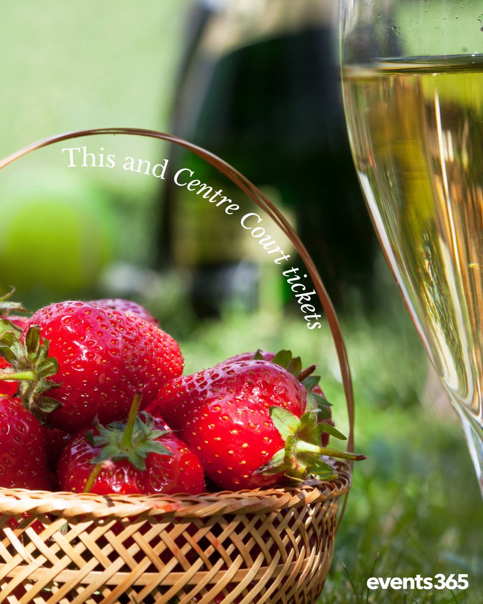 Events365_'s tweet photo. 🎾  Wimbledon has finally arrived 🍓 https://t.co/zf0OgeOi3y