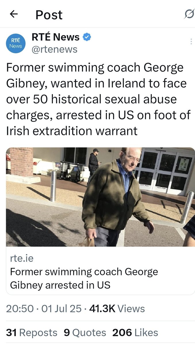 If the article below is correct  there are extremely serious questions for the judiciary, DPP &amp; legal profession as to why George Gibney didn't face trial here over 30 years ago.
broadsheet.ie/2016/04/29/the…