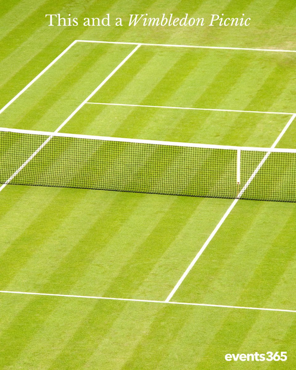 Events365_'s tweet photo. 🎾  Wimbledon has finally arrived 🍓 https://t.co/zf0OgeOi3y