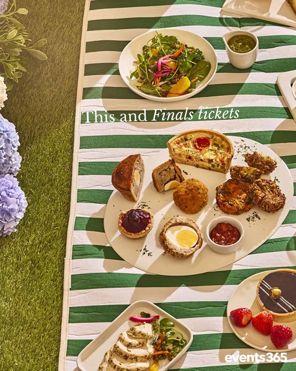 Events365_'s tweet photo. 🎾  Wimbledon has finally arrived 🍓 https://t.co/zf0OgeOi3y