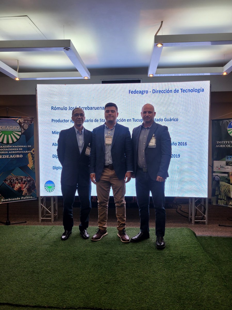 Nuestros directivos de tecnología y equipo técnico en #AsambleaFedeagro2025