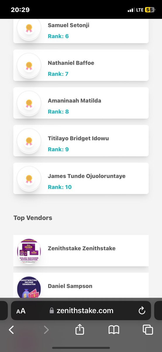 Coach Nath (@nathanielb7087) on Twitter photo Happen to be 7th on <a href="/zenithstake/">Zenithstake</a> leaderboard ๐ค๐คฒ๐พโค๏ธ
Thanks to <a href="/TheMaryanne_H/">Maryanne Herbert ๐|| Make Money Online</a> Happen to be 7th on <a href="/zenithstake/">Zenithstake</a> leaderboard ๐ค๐คฒ๐พโค๏ธ
Thanks to <a href="/TheMaryanne_H/">Maryanne Herbert ๐|| Make Money Online</a>