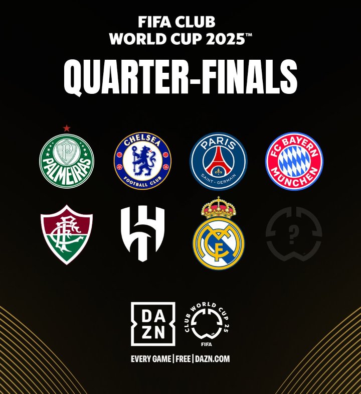 Se quejan los segundones del arbitraje
De tener al Borussia y los segundones de rayados en cuartos
 mil veces al Borussia 
 Que impacto tendria tener a un equipo chico como los rayados en cuartos 
Bien ahí Infantino haciendo justicia al negocio