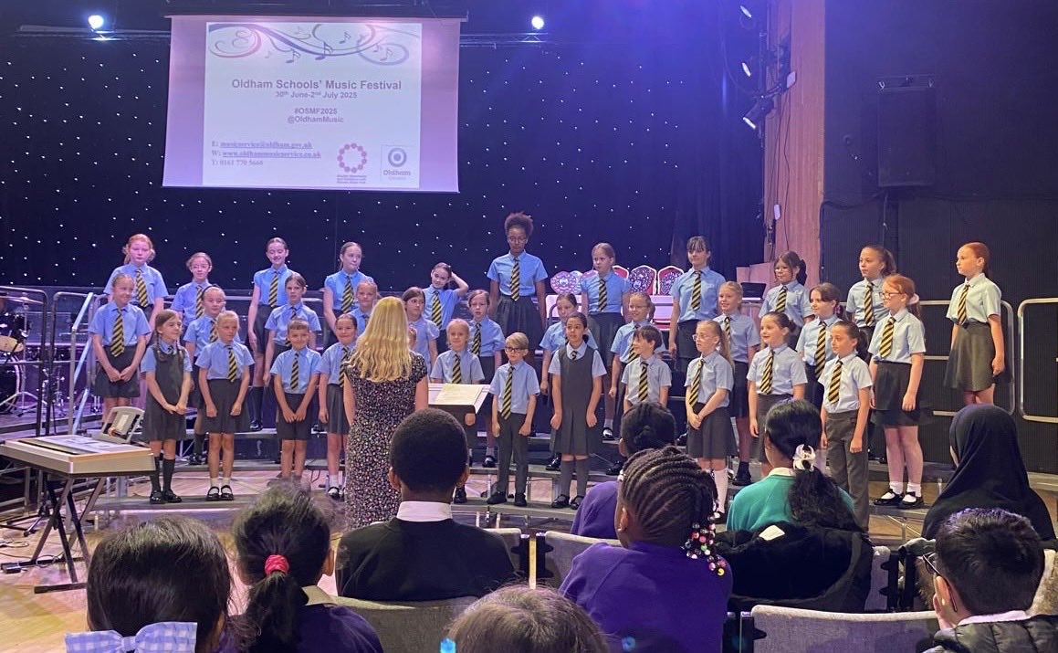 StMarysCE's tweet photo. Two fabulous performances from St Mary’s Wind Band and Choir. All pupils performed wonderfully with so many lovely comments from the adjudicator. A superb morning. Well done to all children and ⁦⁦@Oldhammusic⁩ for organising and making so enjoyable. https://t.co/2Buar10dHt